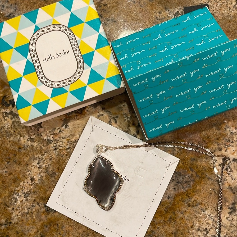Stella and Dot Isabella Pendant and necklace
